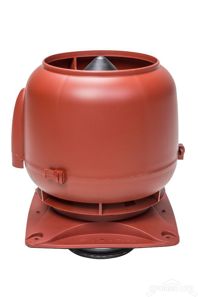 Вентиляционный выход Vilpe 125S 250x250 цвет красный