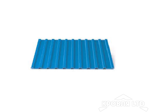 Профнастил С9, Полиэстер RAL 5005 сигнальный синий, толщина 0,4