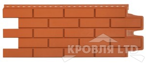 Фасадная панель Grand Line "Клинкерный кирпич" Classic Терракотовый