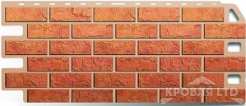 Фасадная панель Альта-Профиль Кирпич бежевый