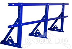 Кровельное ограждение Roofsystems серия ELITE H-900 40*20, Полиэстер RAL 5005 синий насыщенный, 3м