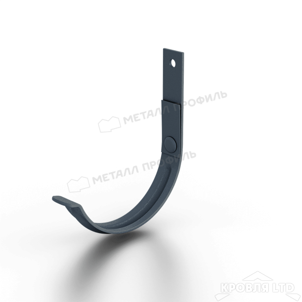 Держатель желоба карнизный МЕТАЛЛ ПРОФИЛЬ Foramina Freeze D125х132 Grey