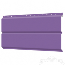 Сайдинг металлический Евробрус RAL 4005 Сиреневый, толщина 0,45