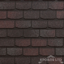 Гибкая черепица Дёке серия PREMIUM коллекция ЖЕНЕВА цвет Изюм