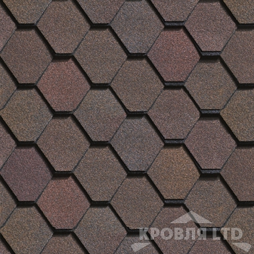 Гибкая черепица Шинглас коллекция Вестерн цвет  Каньон