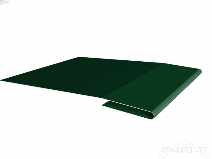 Планка начальная, Полиэстер RAL 6005 зеленый мо, толщина 0,45