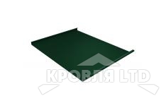 Фальц двойной стоящий, Полиэстер RAL 6005 зеленый мох, толщина 0,45