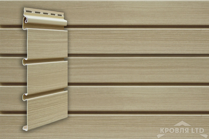 Архитектурный сайдинг GL Tundra трехслойный ясень 3,0 м