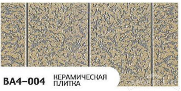 Декоративная теплоизолирующая панель ZODIAC BA4-004 Керамическая плитка