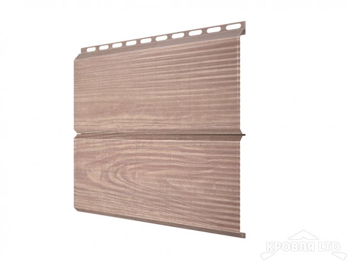 Сайдинг металлический Евробрус, под дерево White Dub, толщина 0,45