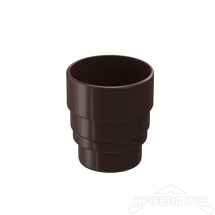 переходник для водостока Деке Люкс  шоколад