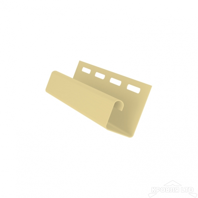 J - профиль GL цвет желтый 3,0 м