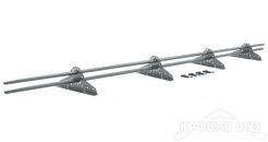 Снегозадержатель NEW трубчатый Grand Line RAL 7004 3м