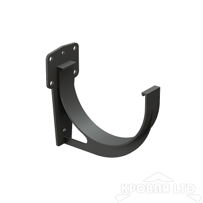 Кронштейн желоба для водостока Деке Премиум RAL 7024 графит