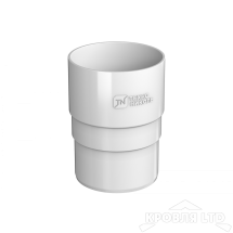 ТН ПВХ D125/82 ММ МУФТА ТРУБЫ БЕЛЫЙ Rall 9003