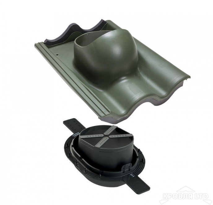 TIILI 2K проходной элемент цвет зеленый