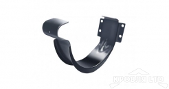 Крюк короткий Грендлайн 125 мм RAL 7024 мокрый асфальт