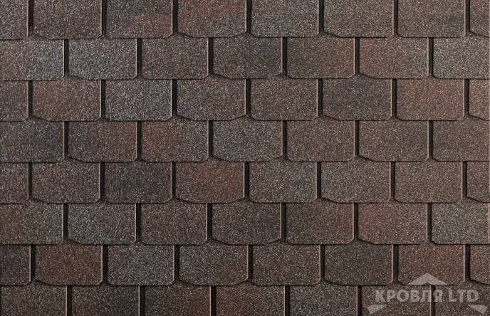 Гибкая черепица Шинглас серия Классик коллекция Модерн цвет Шельф