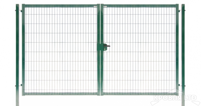 Ворота Medium New Lock 1,73х4,0 RAL 6005