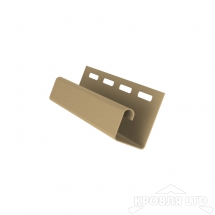 J - профиль GL цвет кремовый 3,0 м