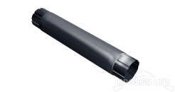 Труба круглая Грендлайн 90мм 1м RAL 7024 мокрый асфальт