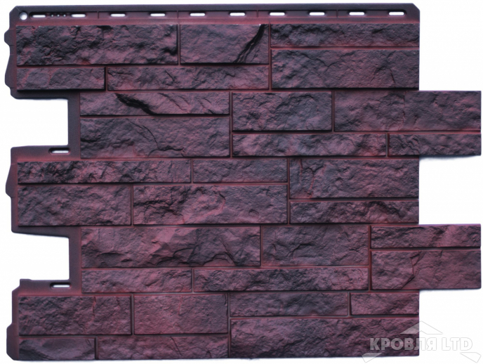 Фасадная панель Альта-Профиль Камень Шотландский Глазго