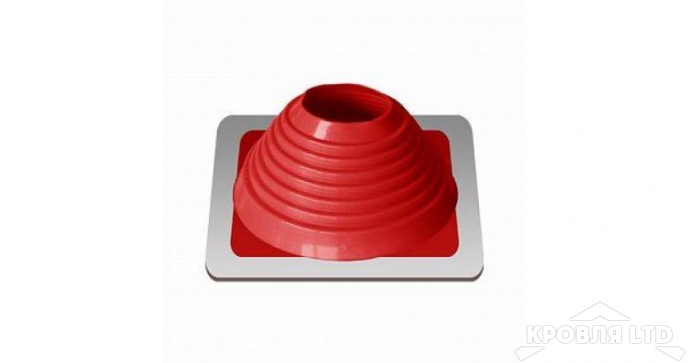 Проходной элемент Master Flash прямой №8 красный (178-330мм) +185 EPDM