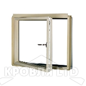 Окно карнизное FAKRO BDR P2 (ручка слева) / BDL P2 (ручка справа) 78*75