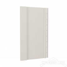 Сайдинг виниловый Вертикальный Döcke Premium цвет Пломбир 3м