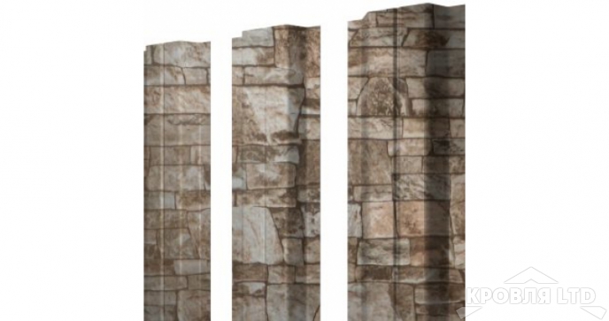 Штакетник П-образный А 0,45 Druid Fine Stone