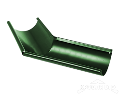 Угол желоба внешний Foramina PUR 135гр 125 мм RAL 6005 зеленый мох