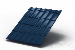 Металлочерепица Ламонтерра X, PURETAN RR 35 синий лазурный , толщина 0,5