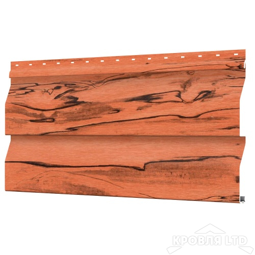 Сайдинг металлический Корабельная Доска, под дерево Кипарис , толщина 0,45