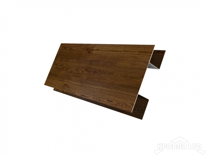 Планка H-профиль, под дерево Antique Dub, толщина 0,45