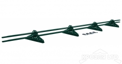 Снегозадержатель NEW трубчатый Grand Line RAL 6005 3м