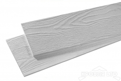 Фасадная Панель Фибратек 3000x100x8мм белая "Сибирская лиственница"