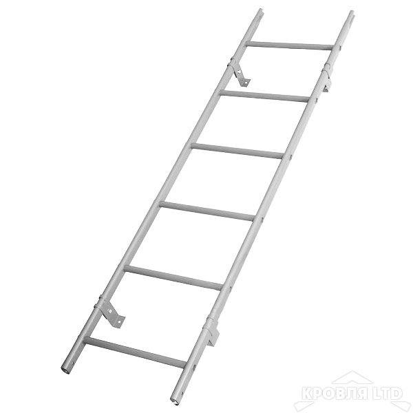 Кровельная лестница Rofsystems серия ELITE 400, Полиэстер RAL 7004
серый, 1,8м