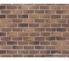 Фасадная плитка ТEХНОНИКОЛЬ HAUBERK цвет Бельгийский кирпич
