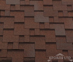 Гибкая черепица Roofshield  серия Premium коллекци Модерн цвет Песочный