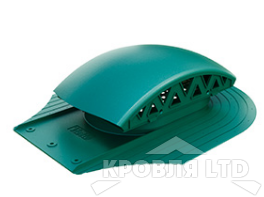 Вентилятор Viotto подкровельного пространства для мягкой кровли при монтаже rall6005. Черепаха