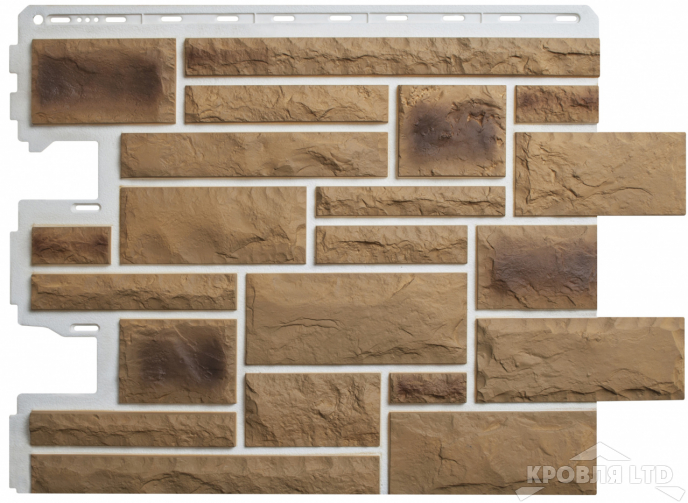 Фасадная панель Альта-Профиль Камень Пражский 02
