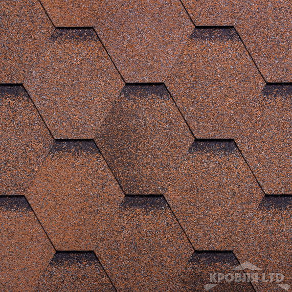 Гибкая черепица Ruflex  серия Премиум коллекция Sota Premium цвет Дюна