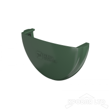 ТН ПВХ D125/82 ММ ЗАГЛУШКА ЖЕЛОБА ЗЕЛЕНЫЙ Rall 6005