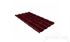 Профиль волновой Камея, Полиэстер RAL 3005 красное вино, толщина 0,45