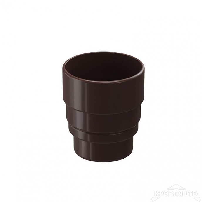 переходник для водостока Деке Люкс  шоколад