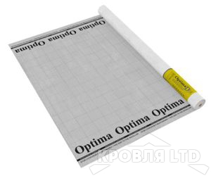 Пленка Optima D универсальная гидро-пароизоляция повышенной прочности 35м²
