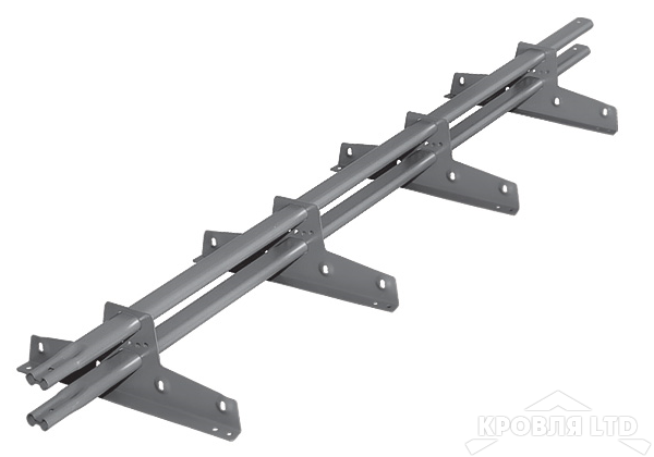 Снегозадержатель Roofsystems серия PRESTIGE 45*25 EURO, Полиэстер RAL 7004
серый, 3м