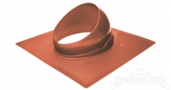 Основание для вентеляционной трубы Krovent Base-VT 125/150 кирпичный для гибкой черепицы