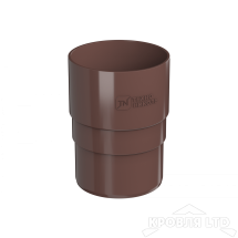 ТН ПВХ D125/82 ММ МУФТА ТРУБЫ КОРИЧНЕВЫЙ  Rall 8017