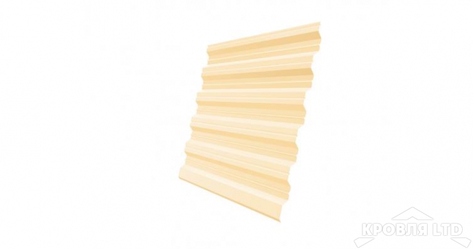 Профнастил НС35, Полиэстер RAL 1015 светлая слоновая кость, толщина 0,45